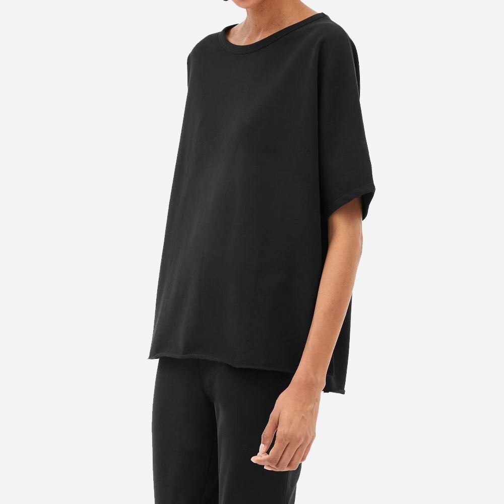 Fleece Cape Sweater Black