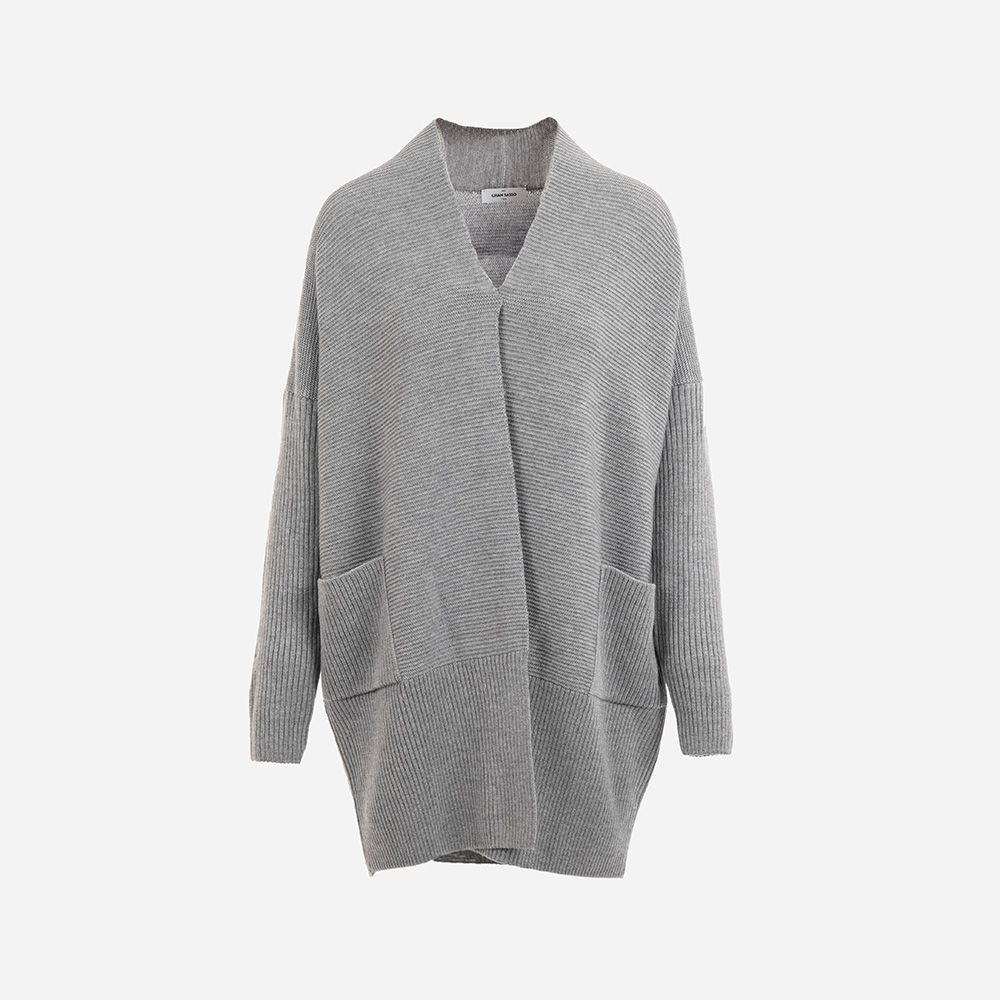 Maxi Cardigan - Light Grey