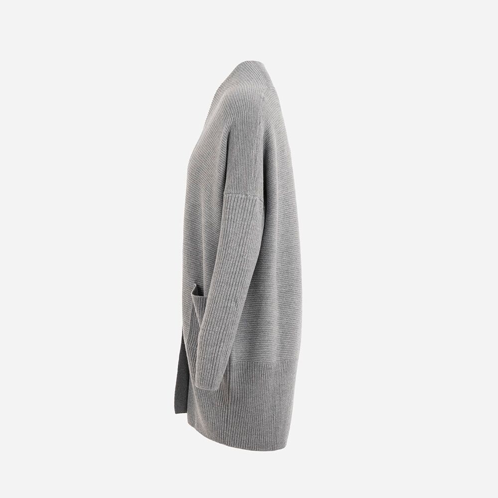 Maxi Cardigan - Light Grey