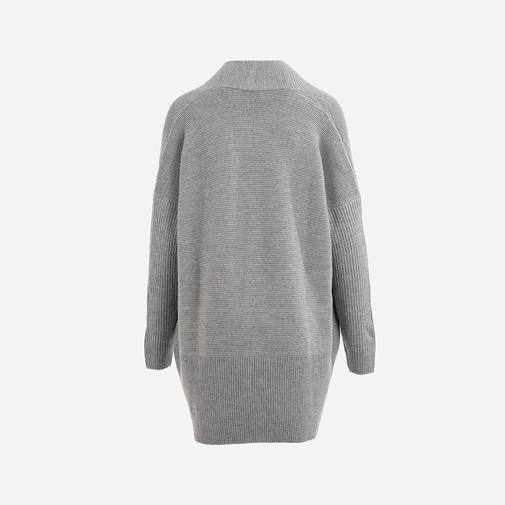 Maxi Cardigan - Light Grey