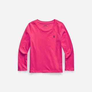 Ls Tee-Knit Shirts-T-Shirt 2-6y Sport Pink/C7998