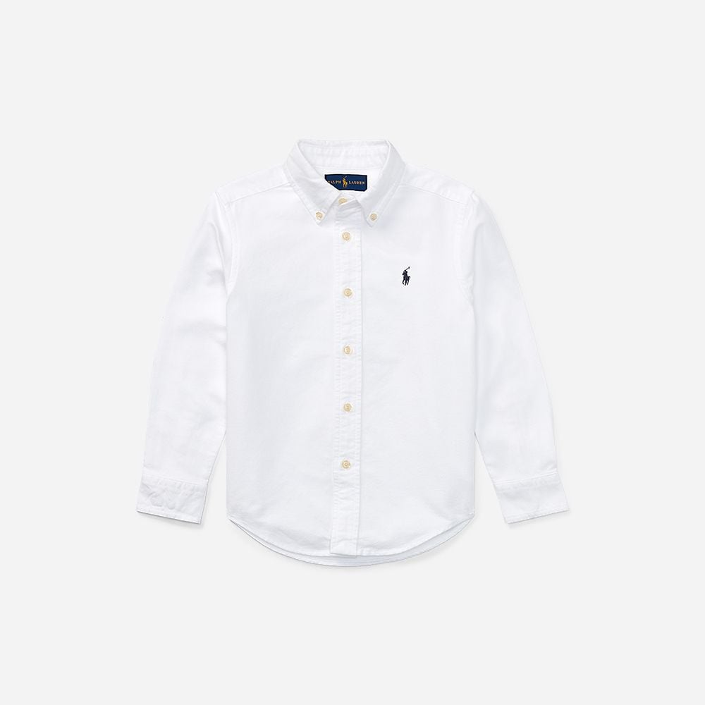 Slim Fit-Tops-Shirt 2-6y White