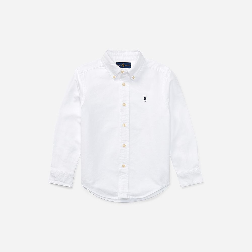 Slim Fit-Tops-Shirt 2-6y White