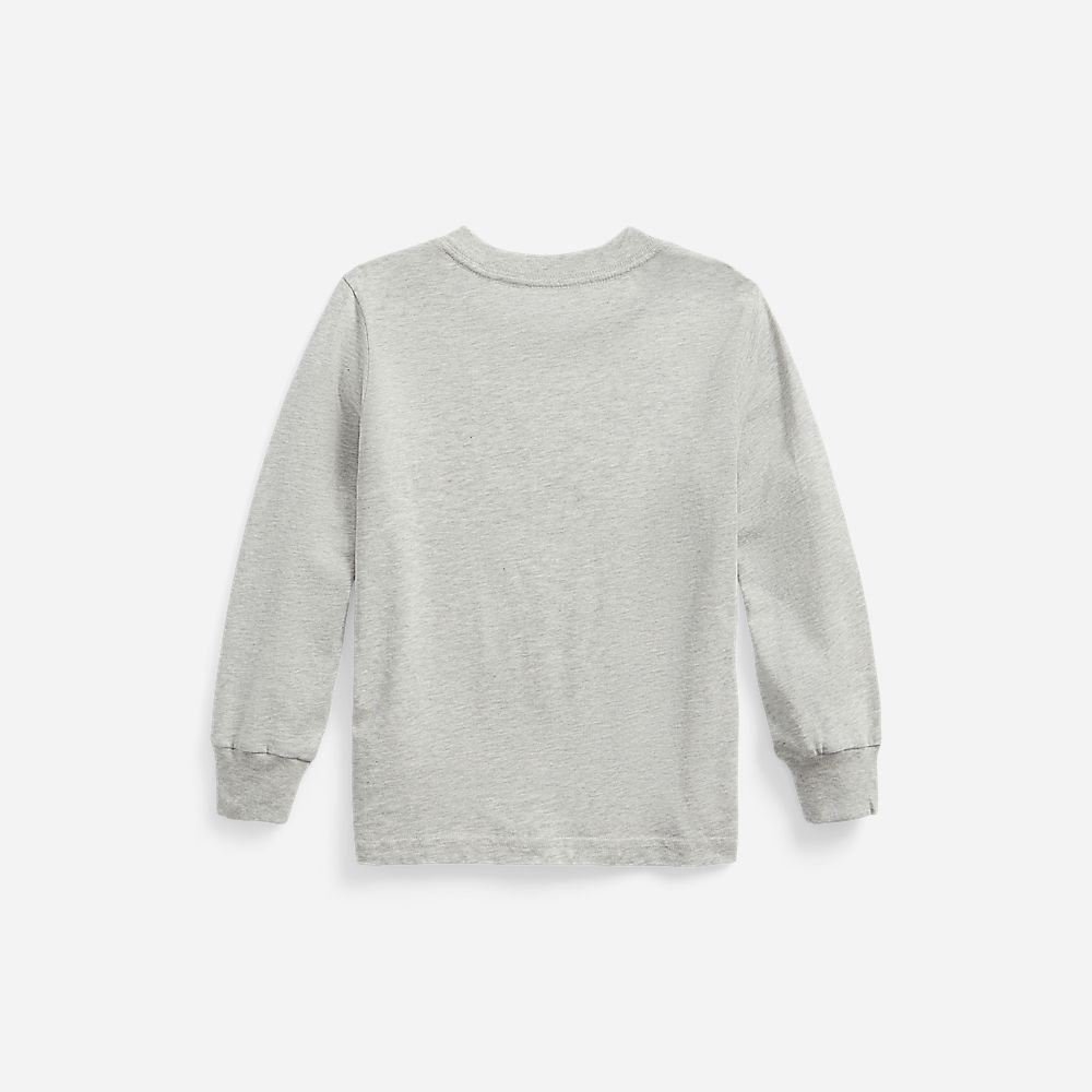 Lscnpom4-Knit Shirts-T-Shirt Andover Heather Ski Bear
