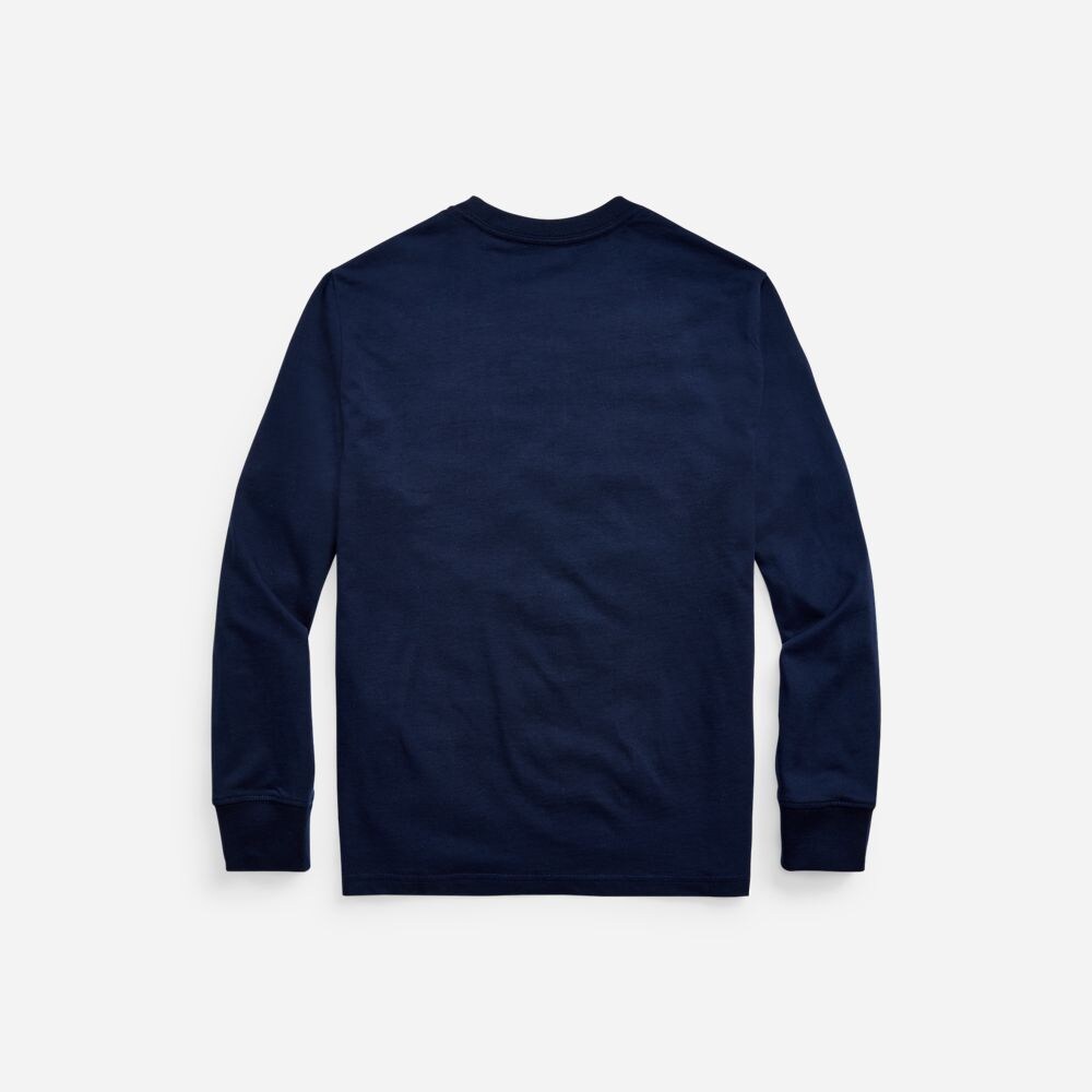 Fz Hood-Tops-Knit - 8-12y - Cruise Navy