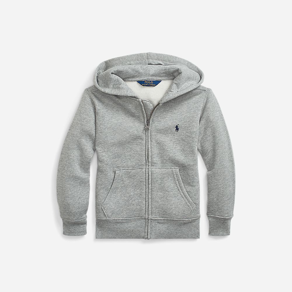 Fz Hood-Tops-Knit - 2-6y - Dark Sport Heather