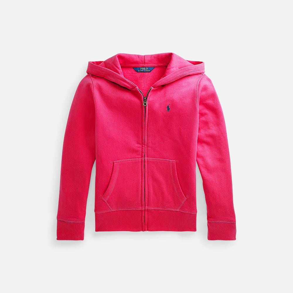 French Terry Hoodie 7-12y Sport Pink