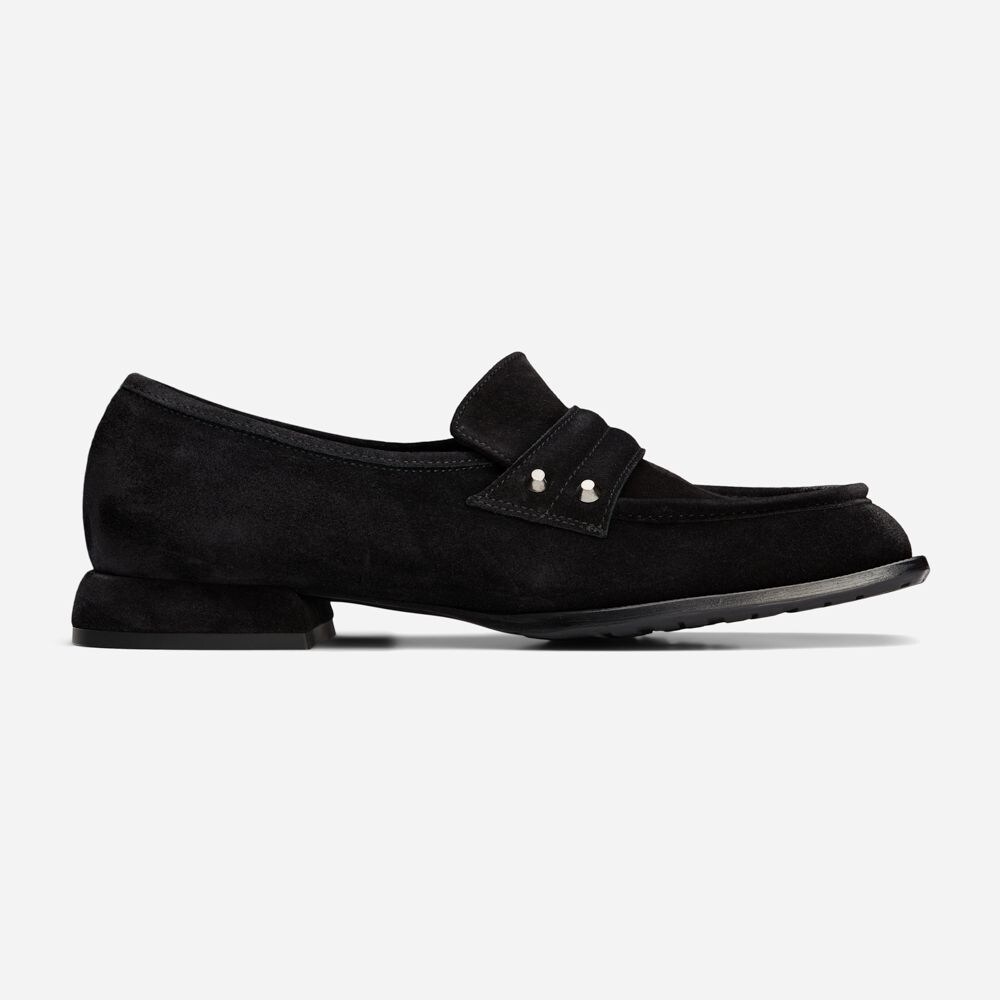 Loafer Velour - Nero
