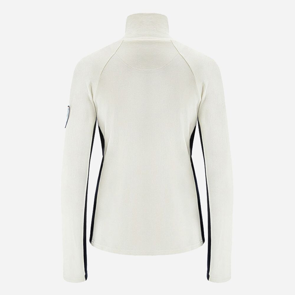 Voss Zip Up - Brigth White