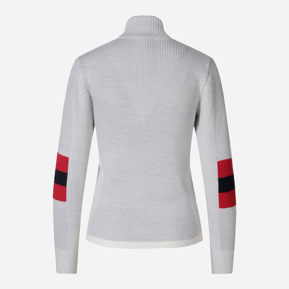 Hafjell Zip Up - Bright White