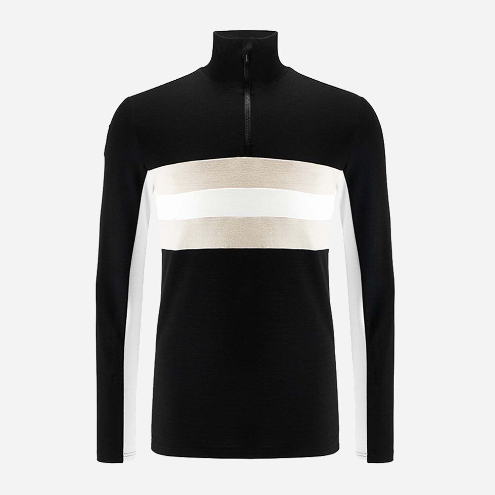 Ski Zip Up - Black