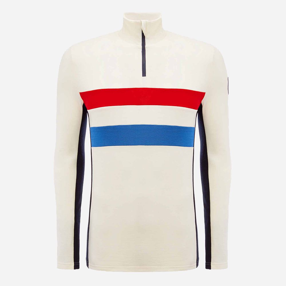 Ski Zip Up - White