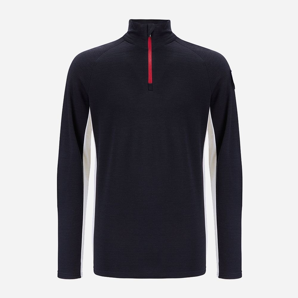 Voss Zip Up - Navy Blue