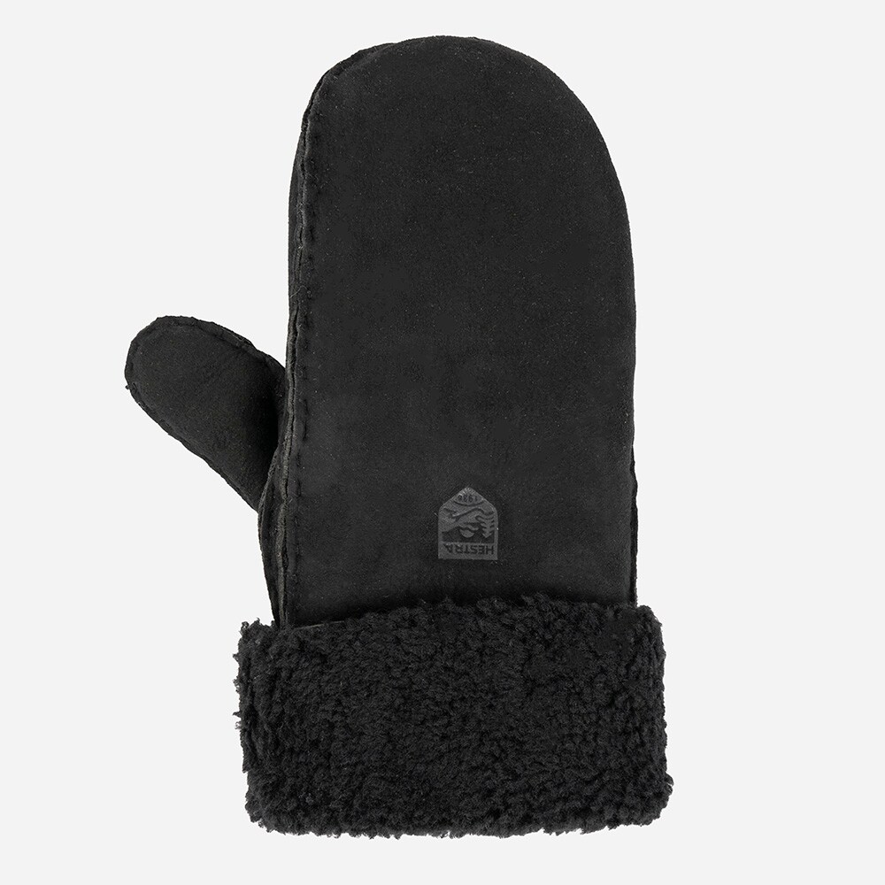 Sheepskin Mitt Black