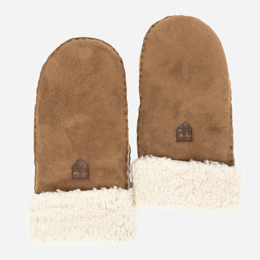 Sheepskin Mitt - Beige