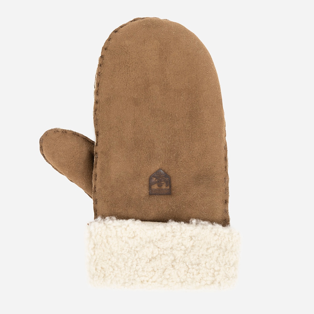 Sheepskin Mitt - Beige