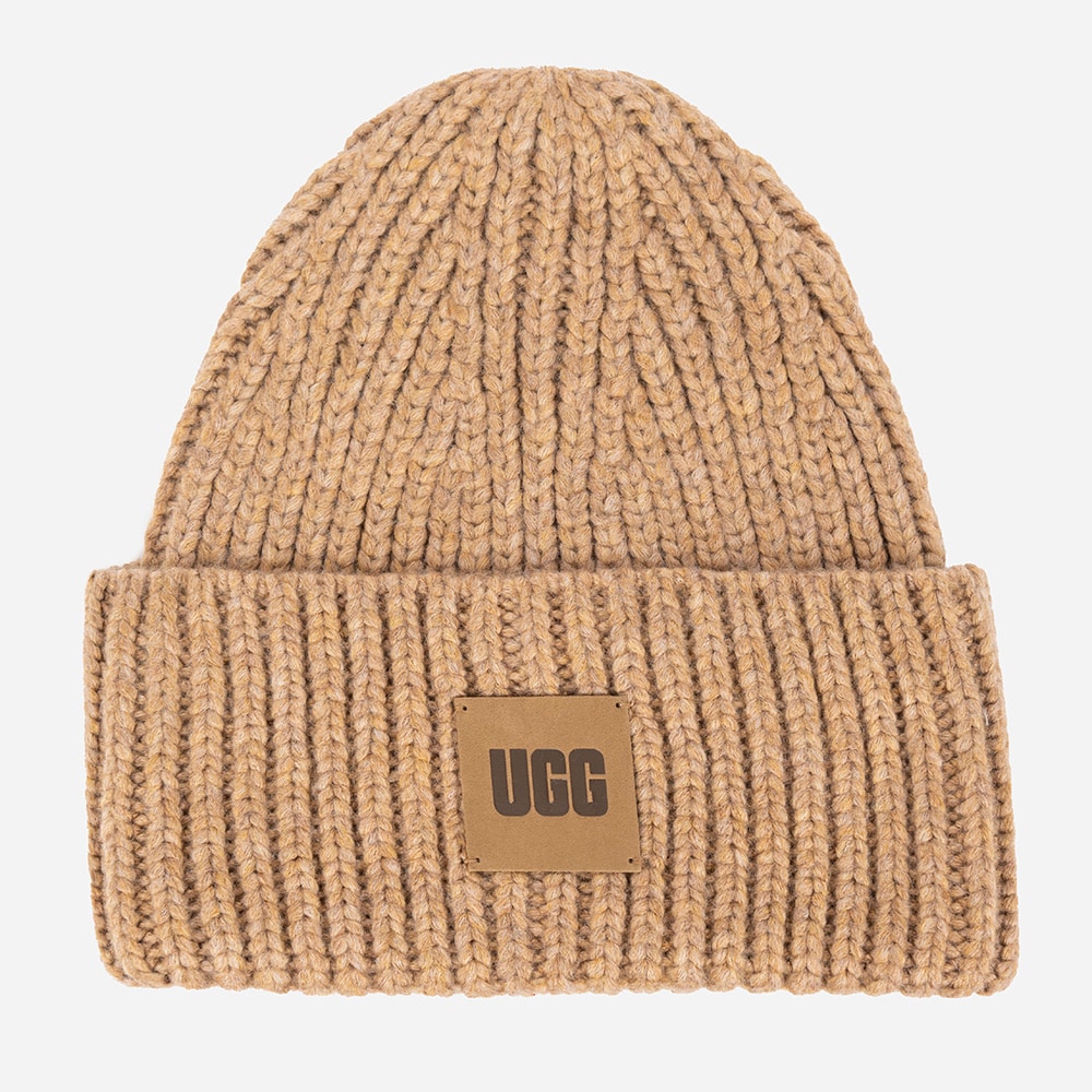Chunky Rib Beanie Camel