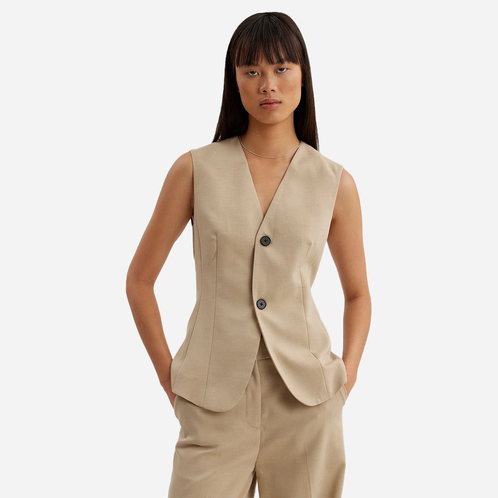 Crune Vest - Sand