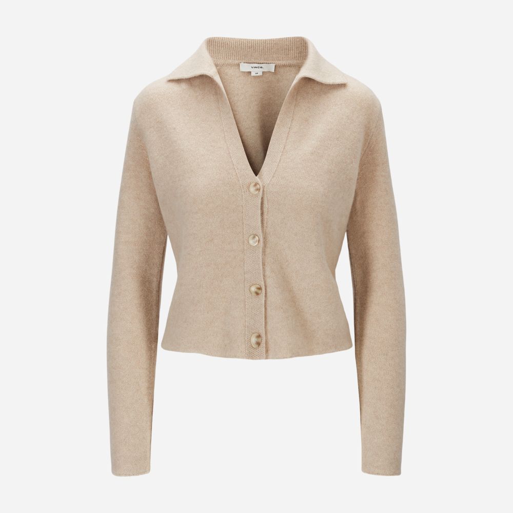 Polo Button Cardigan 113wsa