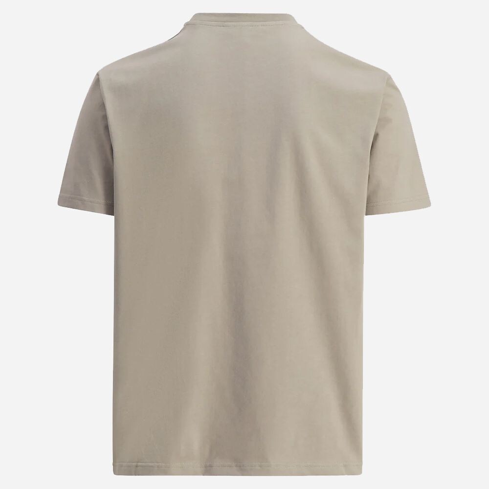 Tucker Embroidery Tee - Khaki