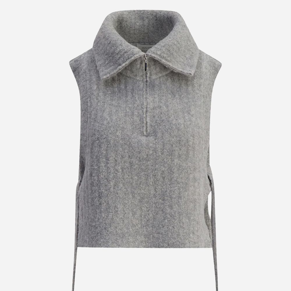 Hafjell Knit Bib - Grey