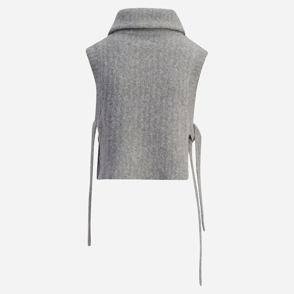 Hafjell Knit Bib - Grey