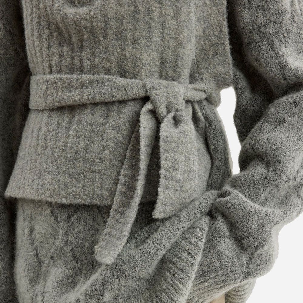 Hafjell Knit Bib - Grey