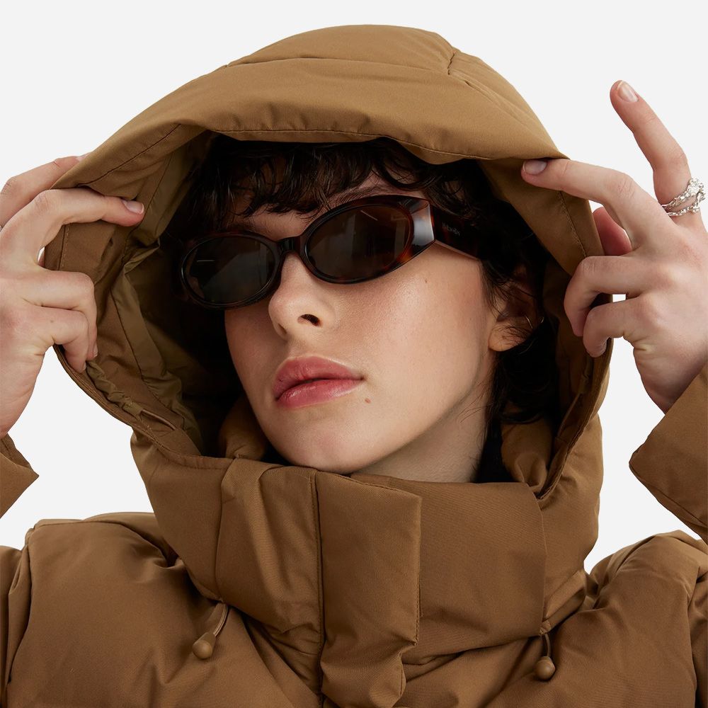 Besseggen Down Jacket - Lt. Brown
