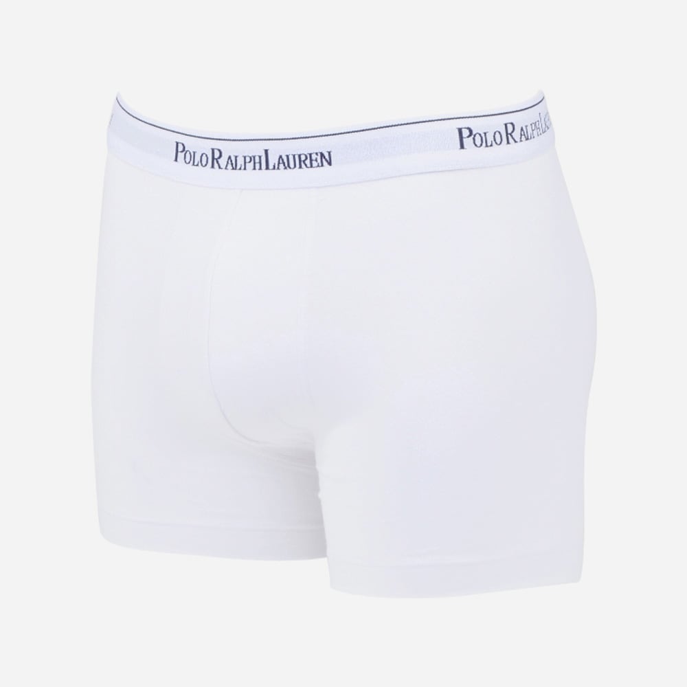 3 Pack Stretch Cotton Trunk - White