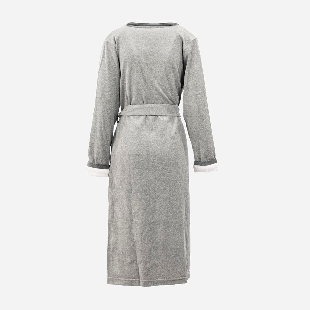 Cotton Nicky Shawl Collar Robe - Melange