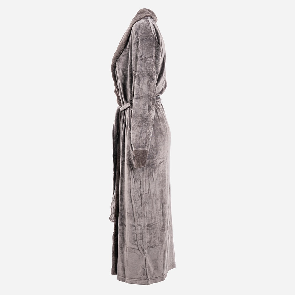 Bamboo Niki Robe Long - Volcanic