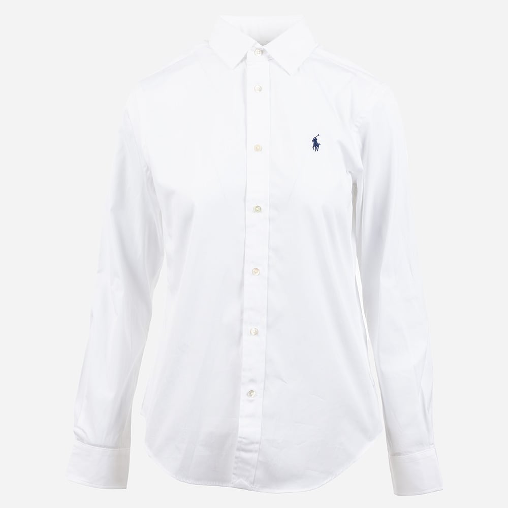 Classic Fit Cotton Shirt - White