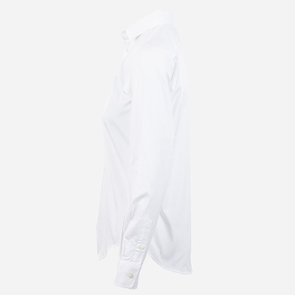 Classic Fit Cotton Shirt - White