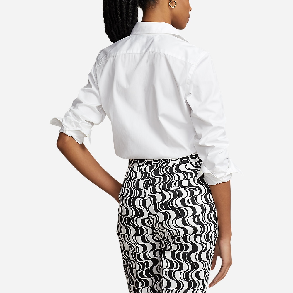 Classic Fit Cotton Shirt - White