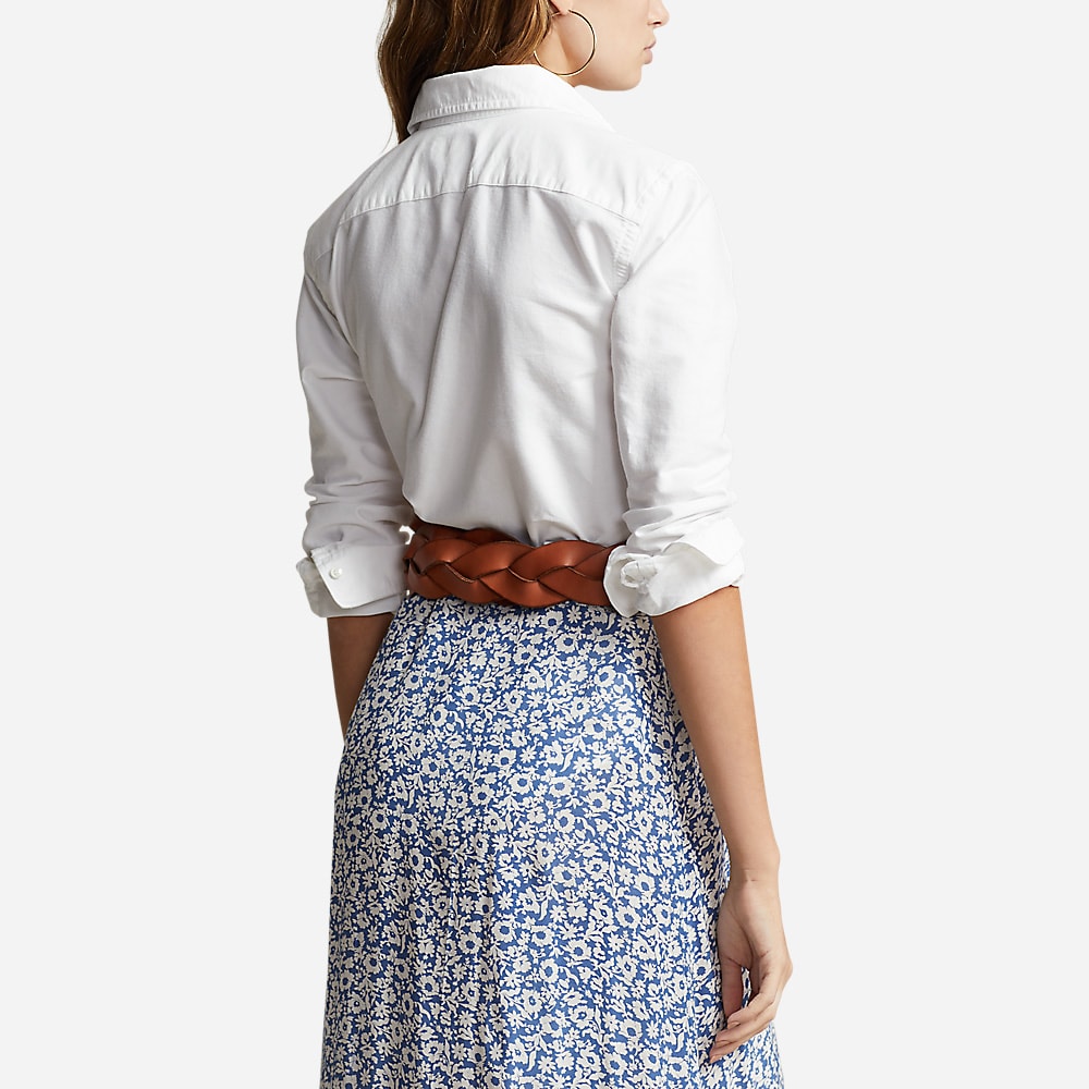 Classic Fit Oxford Shirt - White