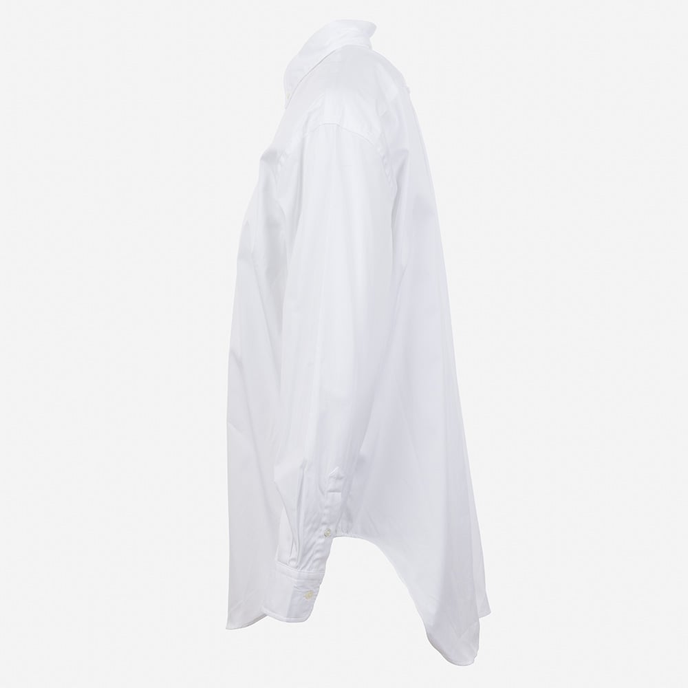 Ls Ligh St-Long Sleeve-Button Front Shirt White