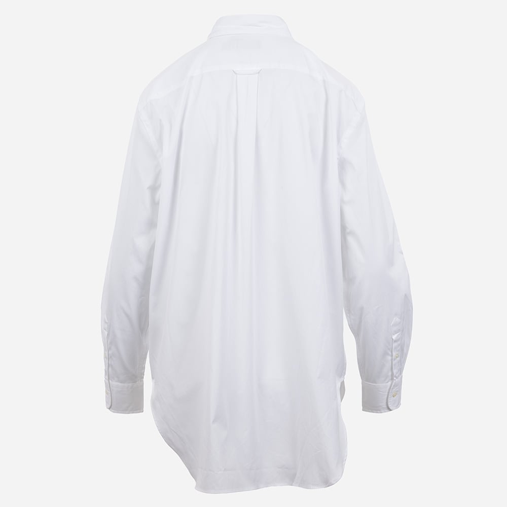 Ls Ligh St-Long Sleeve-Button Front Shirt White
