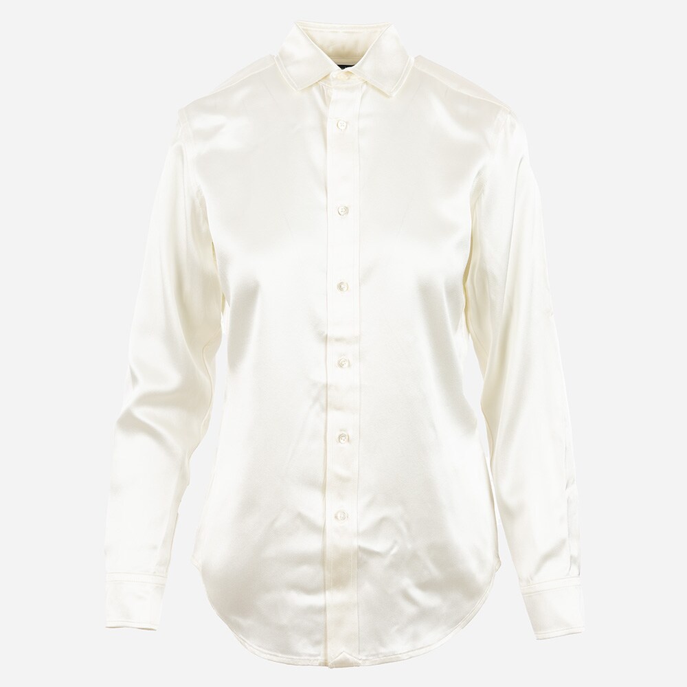 Mulberry Silk Shirt - Trophy Cream