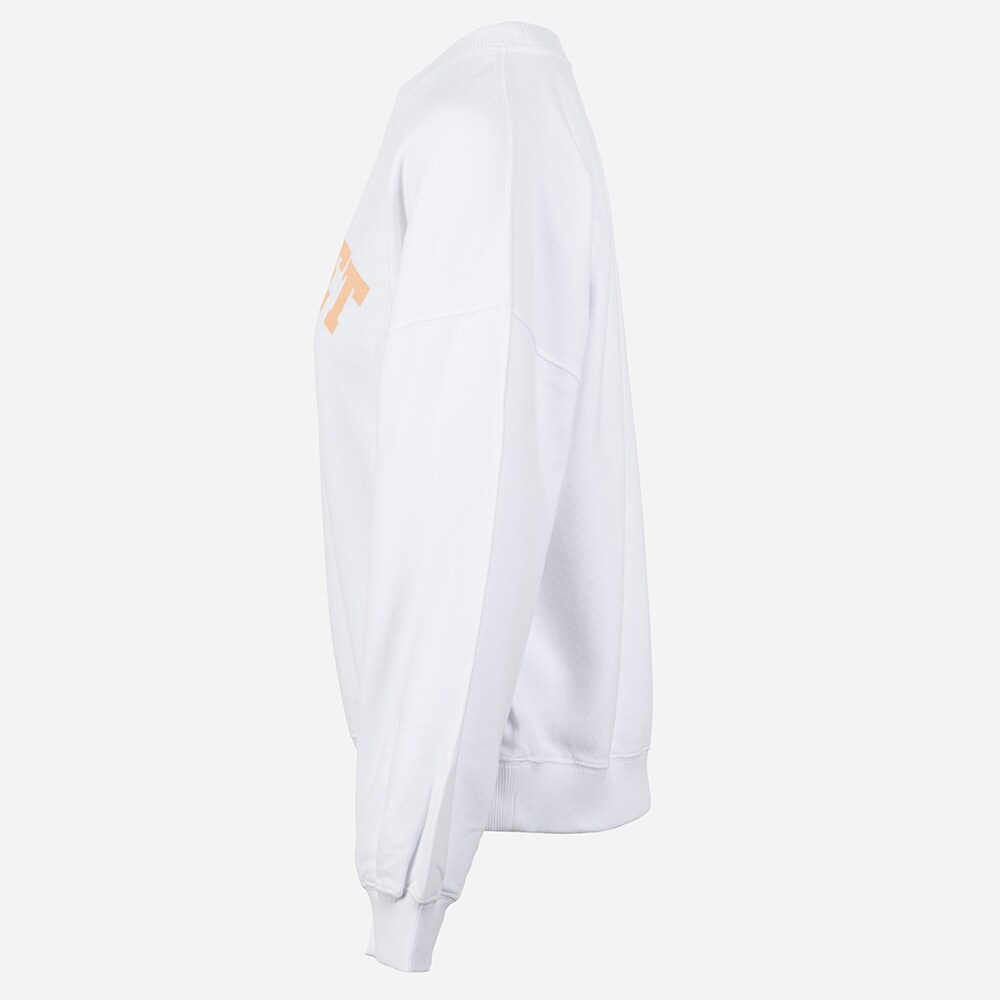 Organic Cotton Sweater Sunset - White