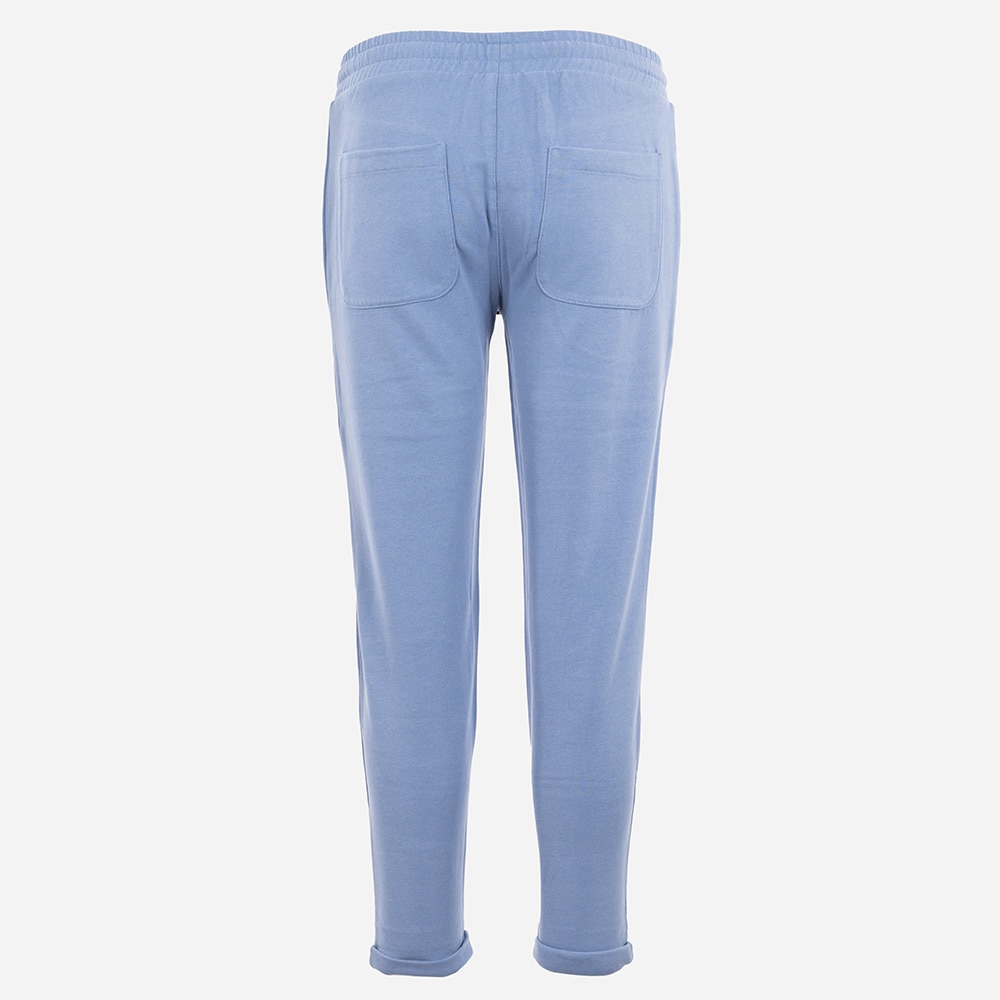 Fleece Trousers Welt Pockets Dutch Blue
