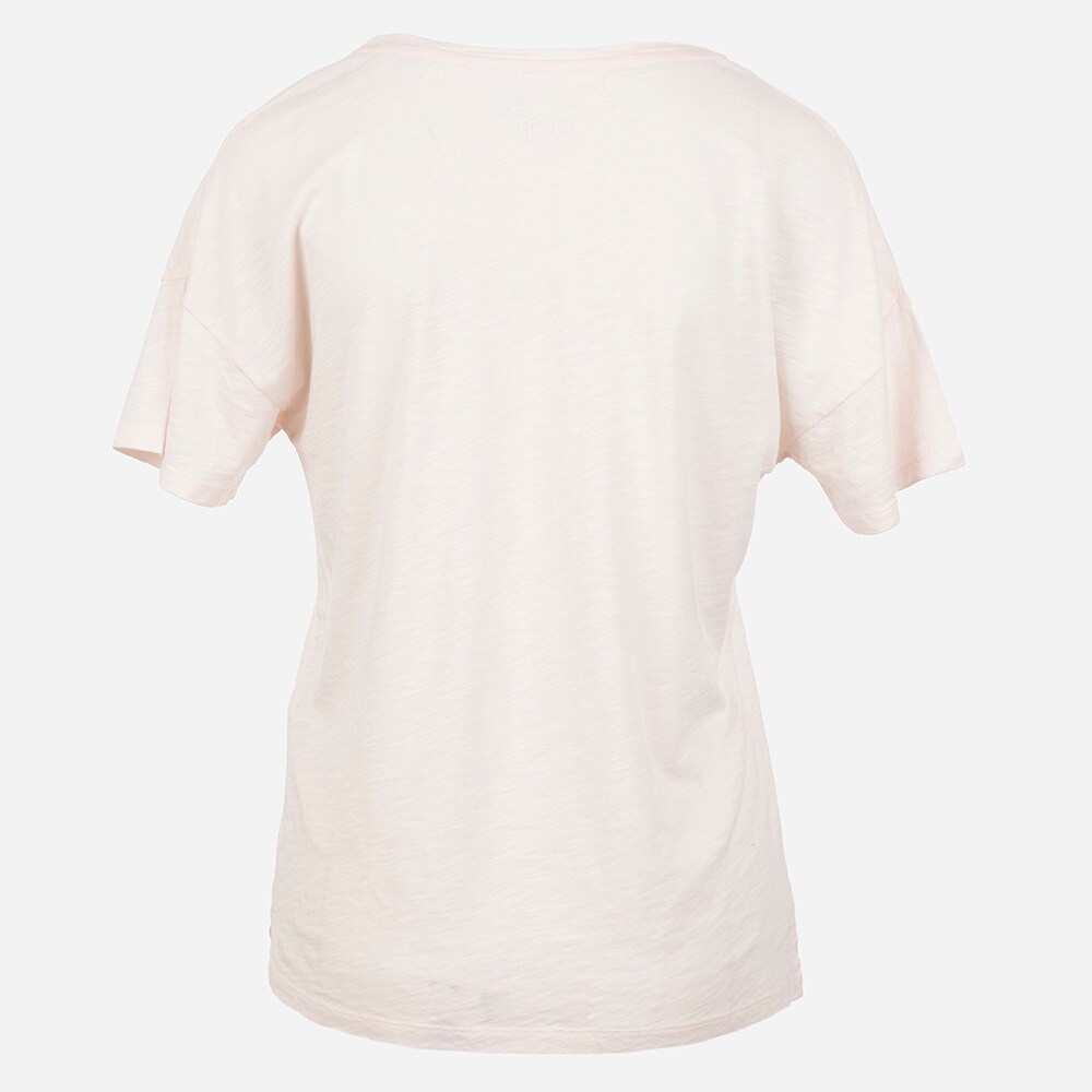 Co Slub Shirt V-Neck - Cold Blush