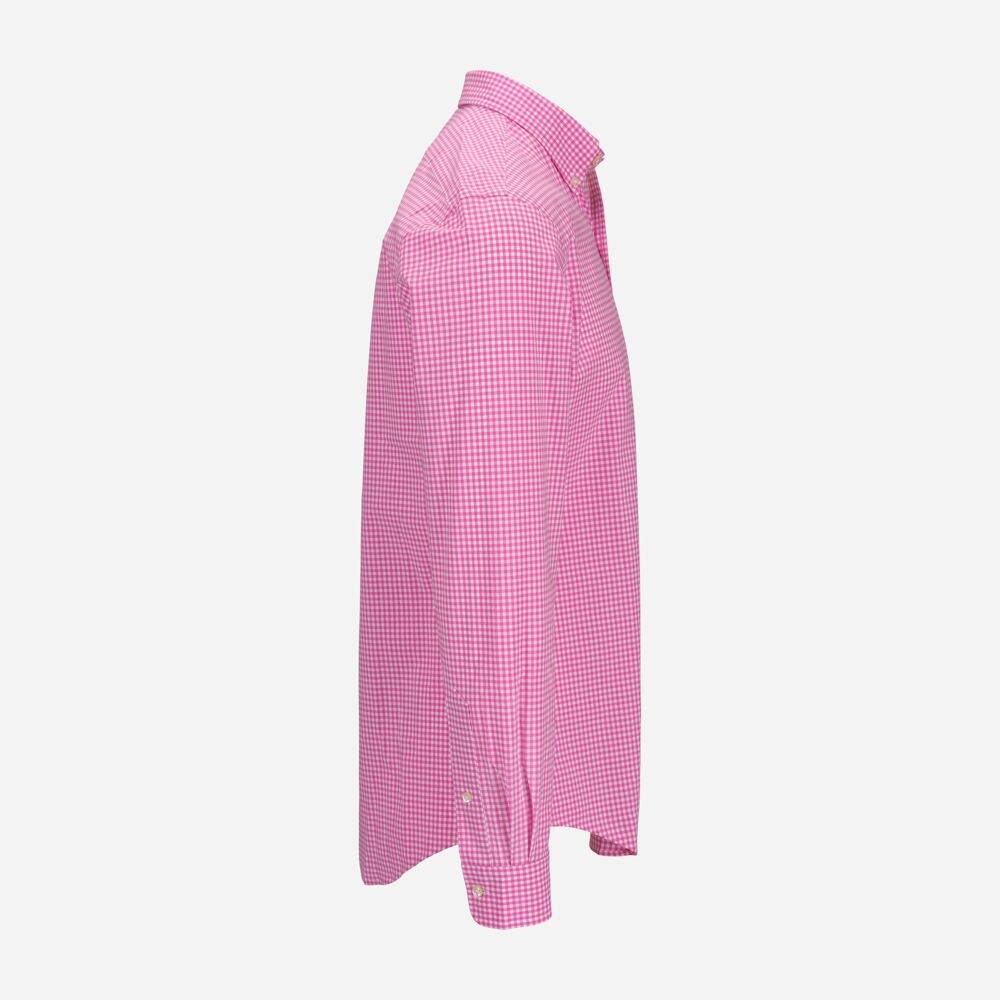 Slbdppcs-Long Sleeve-Sport Shirt 4656l Resort Rose/White
