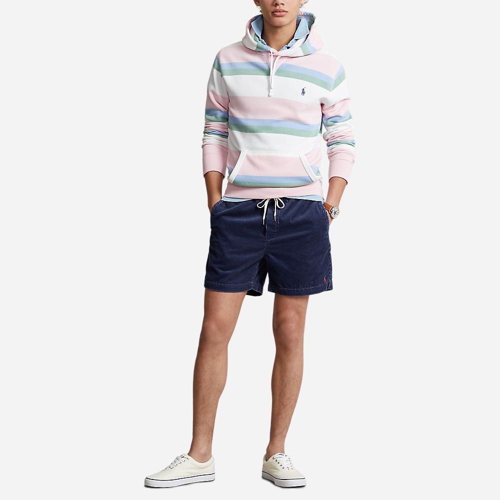 Polo Prepster Corduroy Short - Boston Navy Red Horse