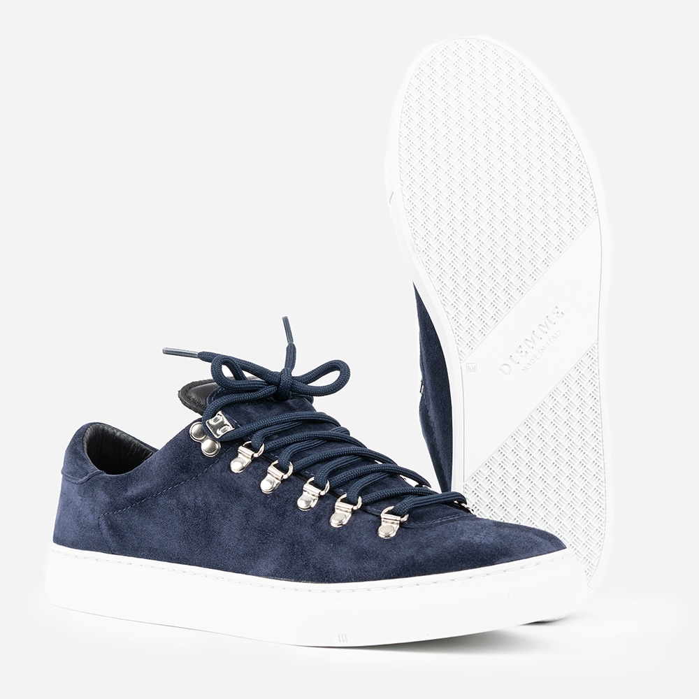 Marostica Low - Navy Suede