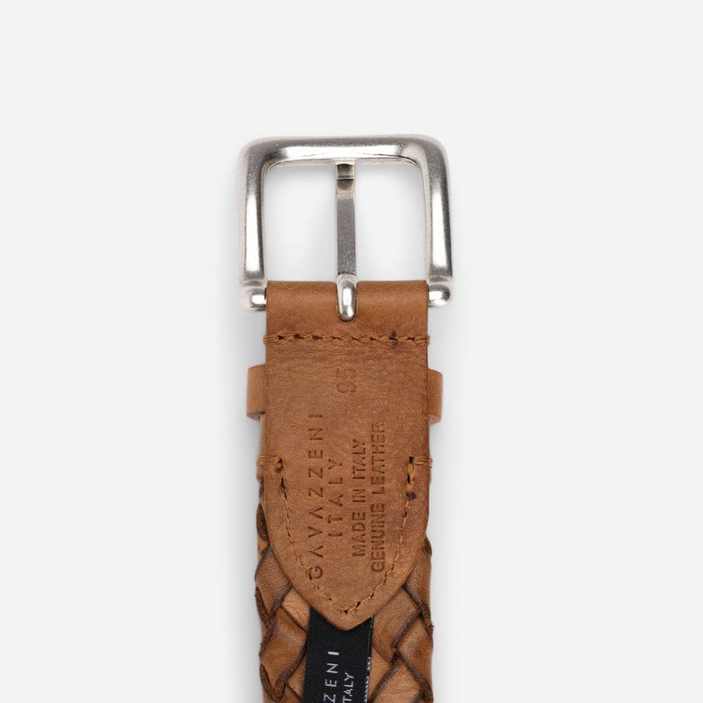 Bufalo Woven Soft Leather - Cuoio