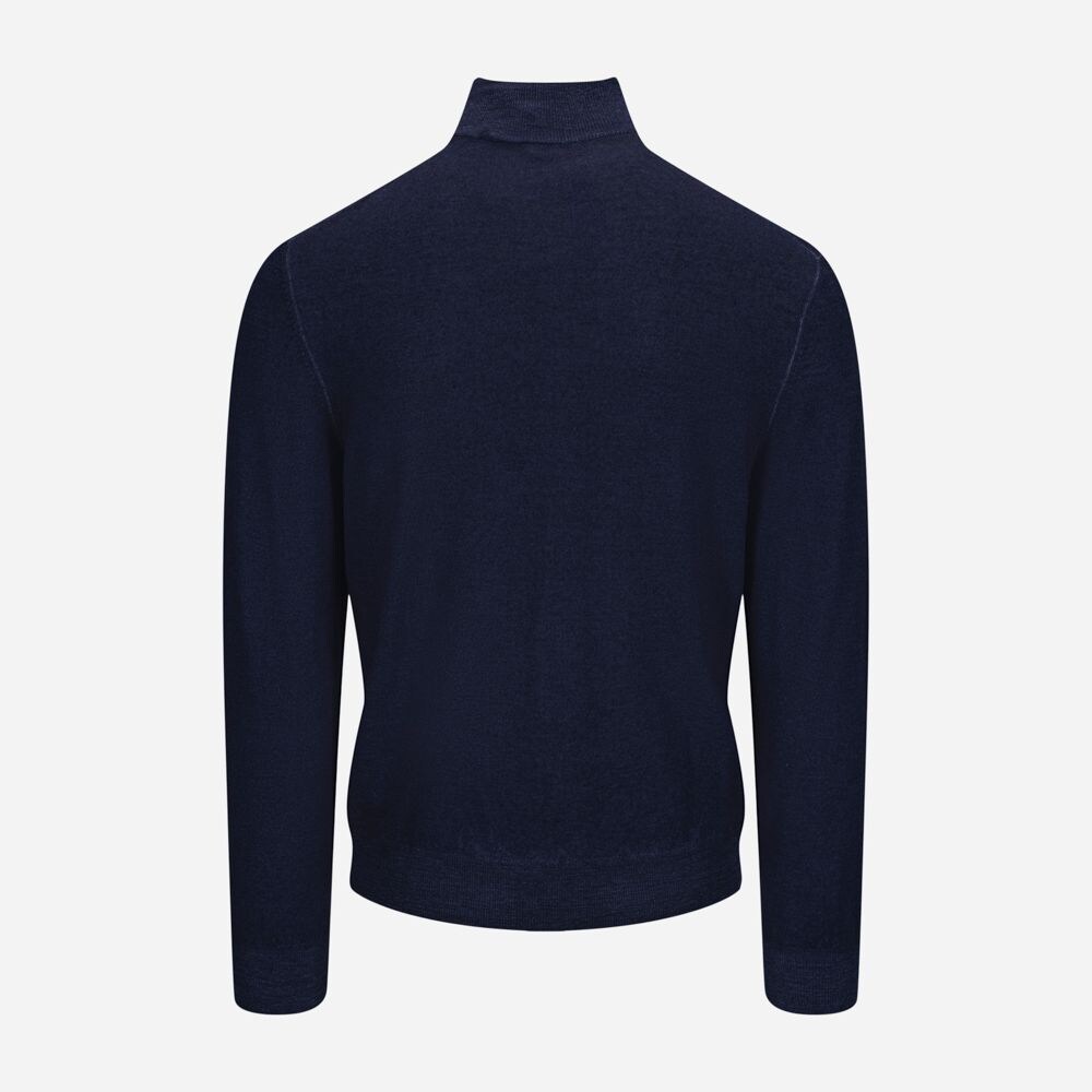 Full Zip Vintage Merino - 905 Navy