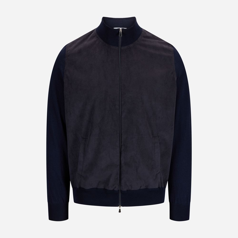Fz Alcantara Cardigan - Navy