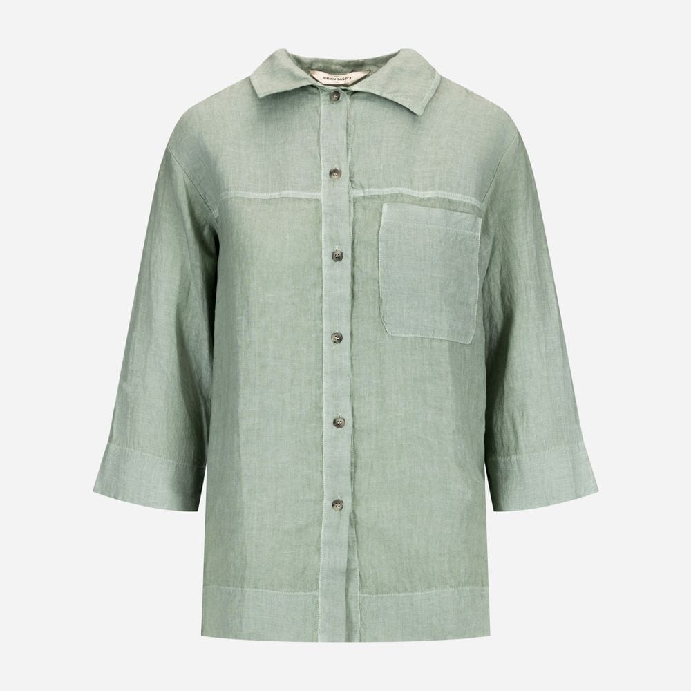 Linen Shirt - Green