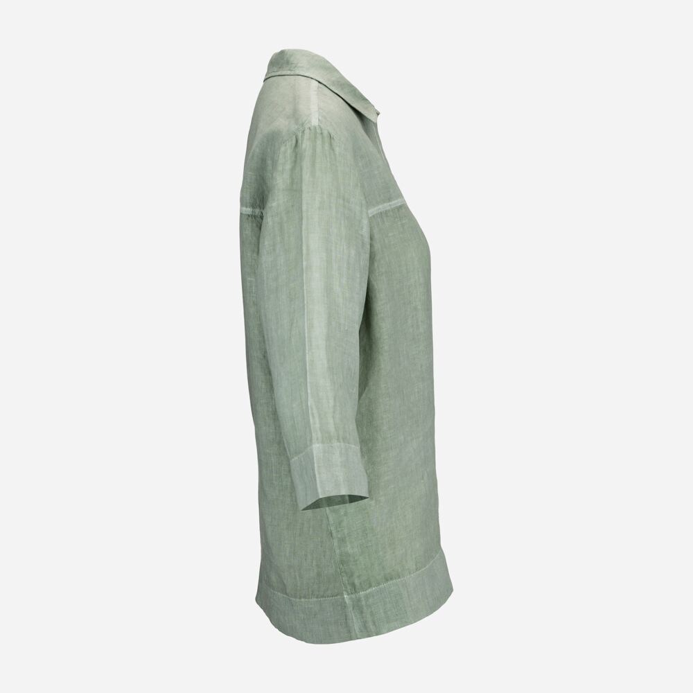 Linen Shirt - Green
