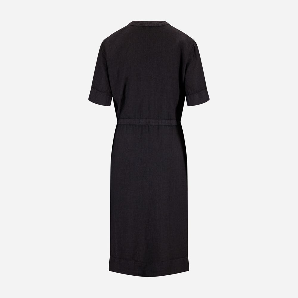 Linen Dress - Black